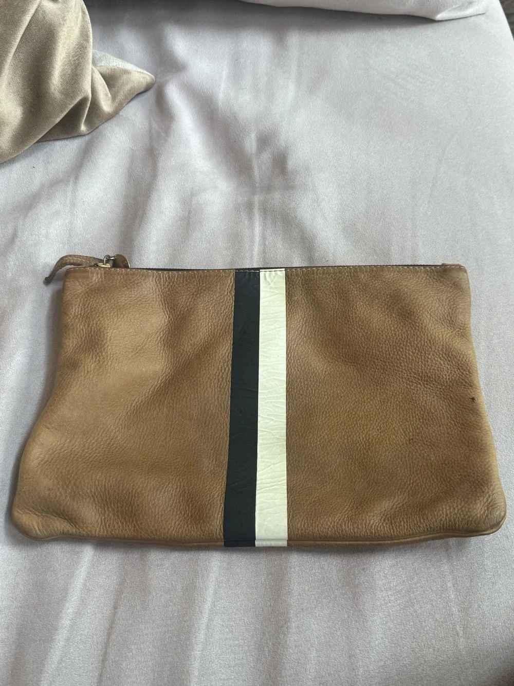 Clare V. sleek tan